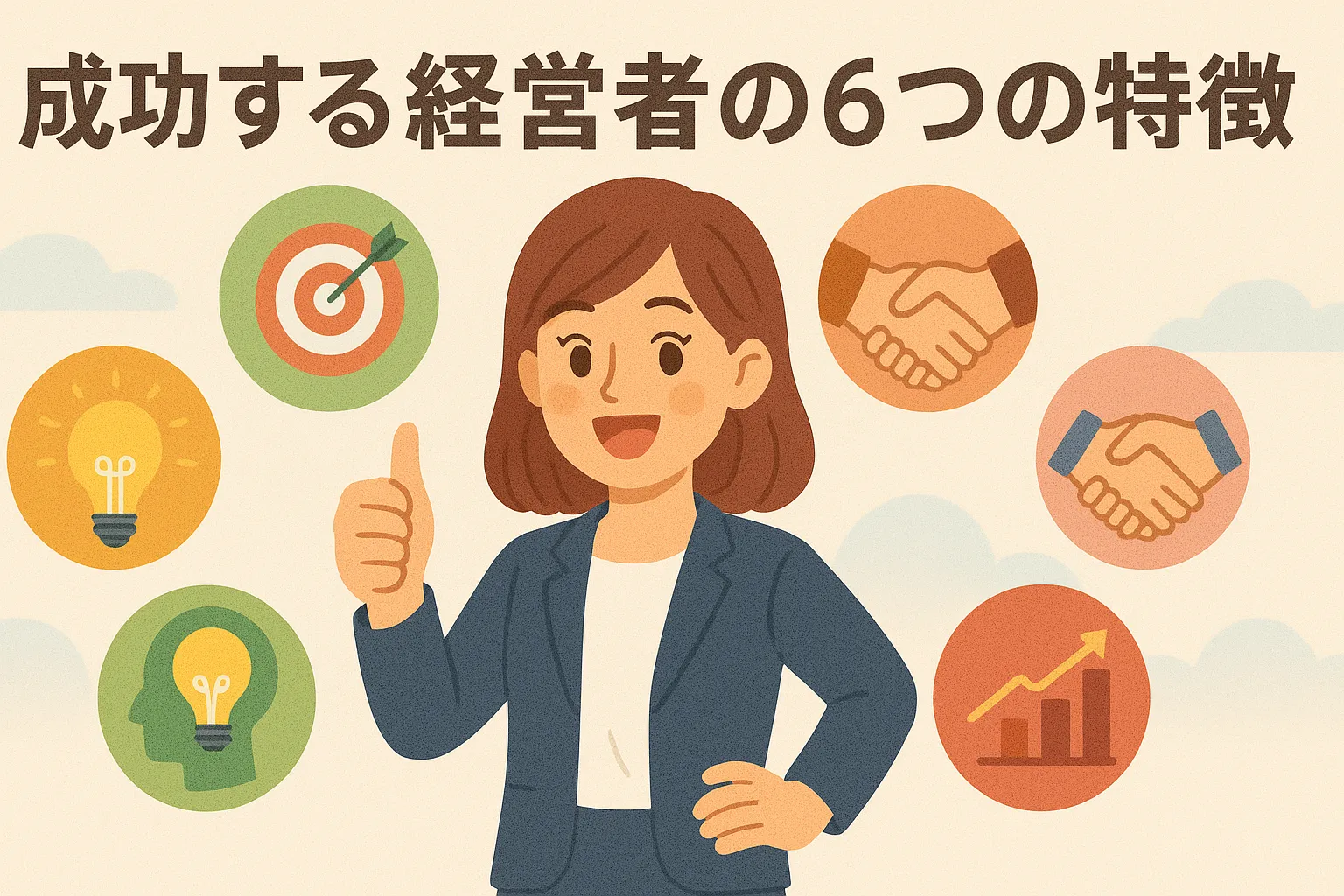 成功する経営者の6つの特徴